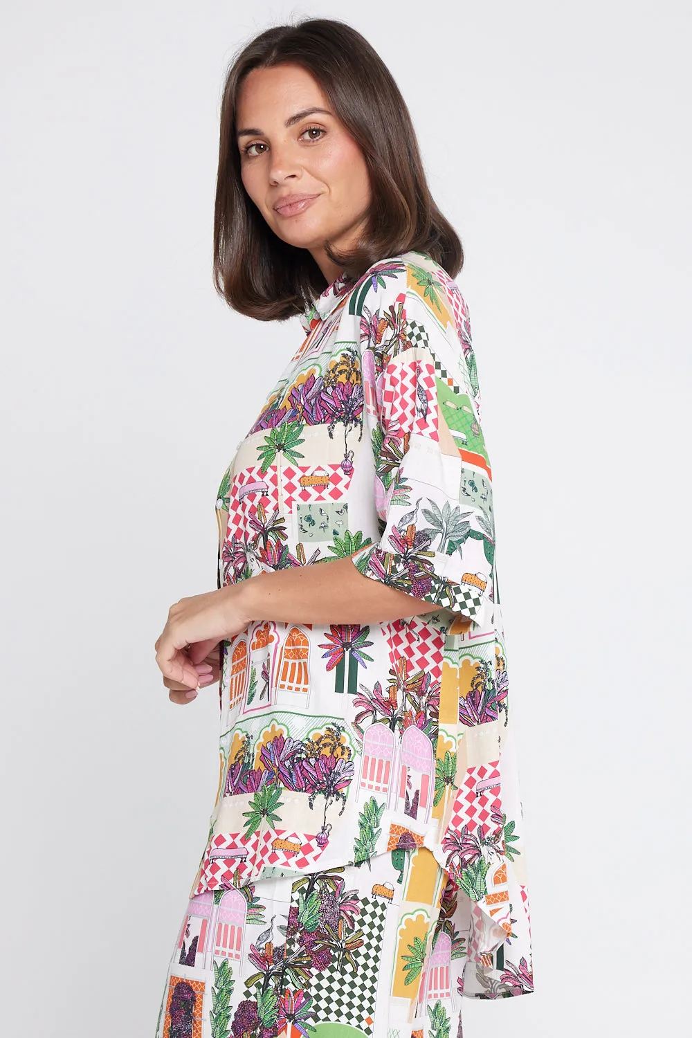Zafira Short Sleeve Shirt - Marrakesh