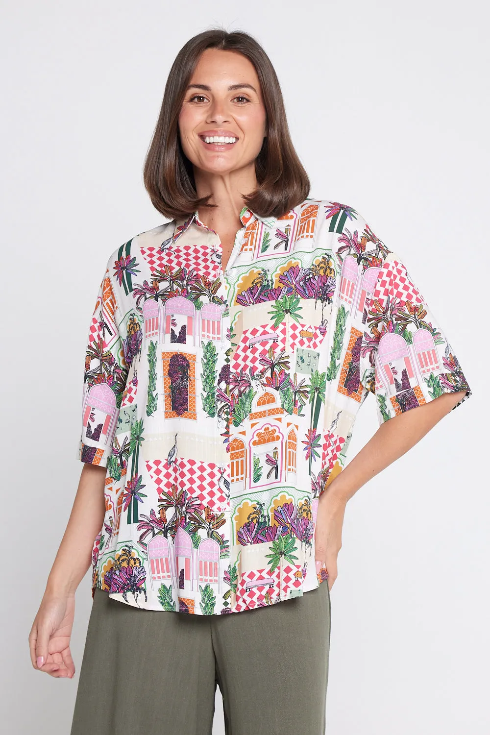 Zafira Short Sleeve Shirt - Marrakesh