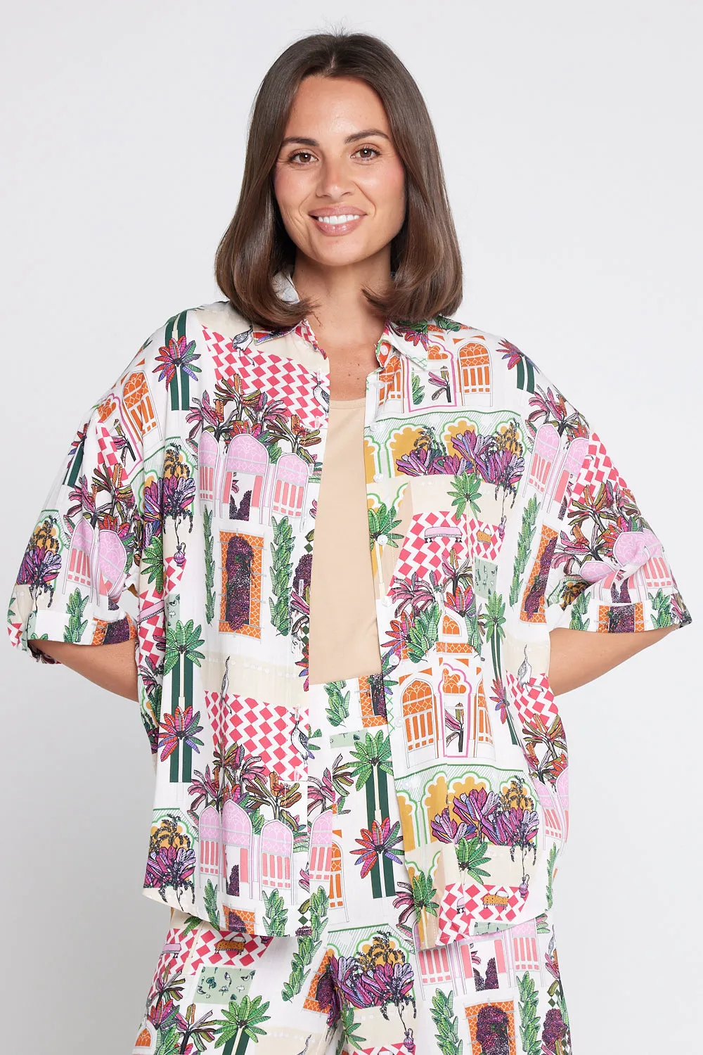 Zafira Short Sleeve Shirt - Marrakesh