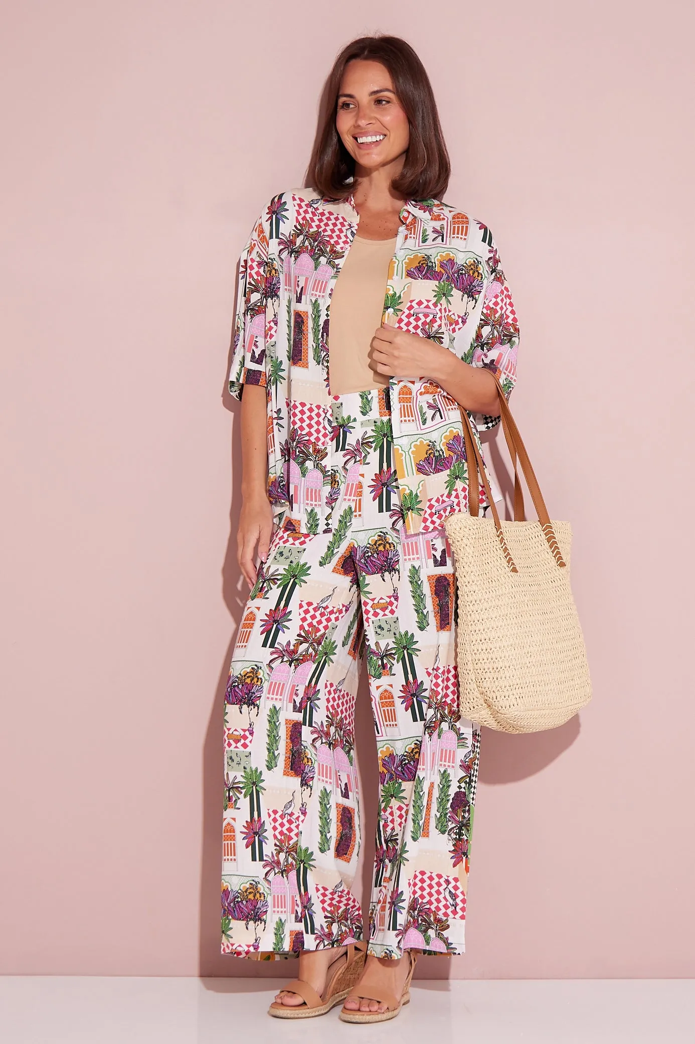 Zafira Short Sleeve Shirt - Marrakesh