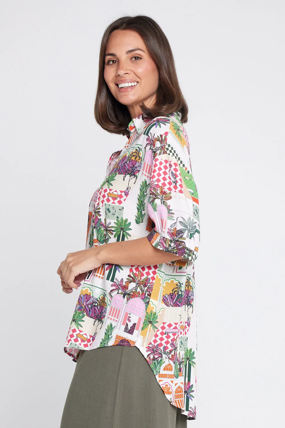 Zafira Short Sleeve Shirt - Marrakesh