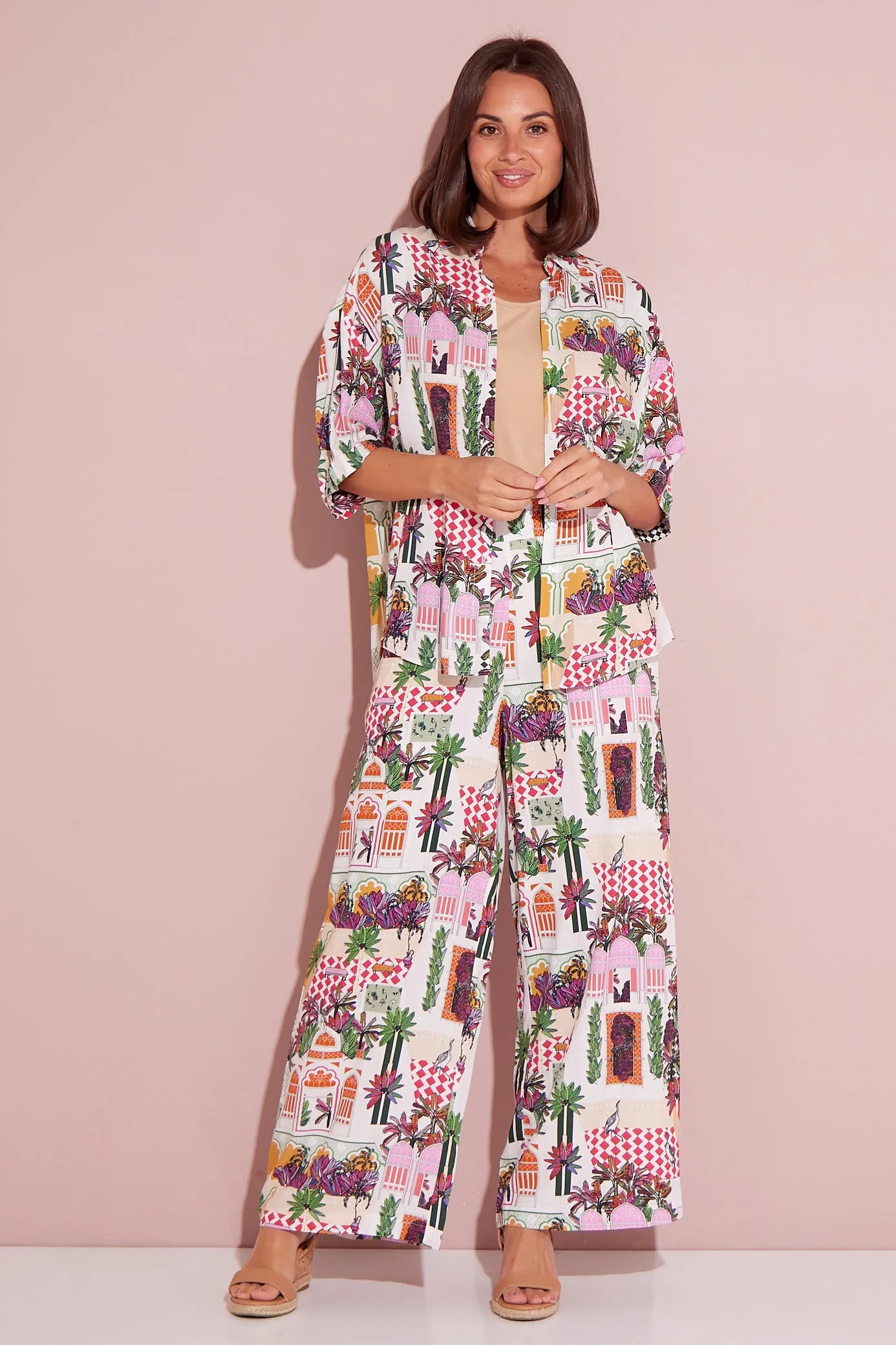 Zafira Short Sleeve Shirt - Marrakesh