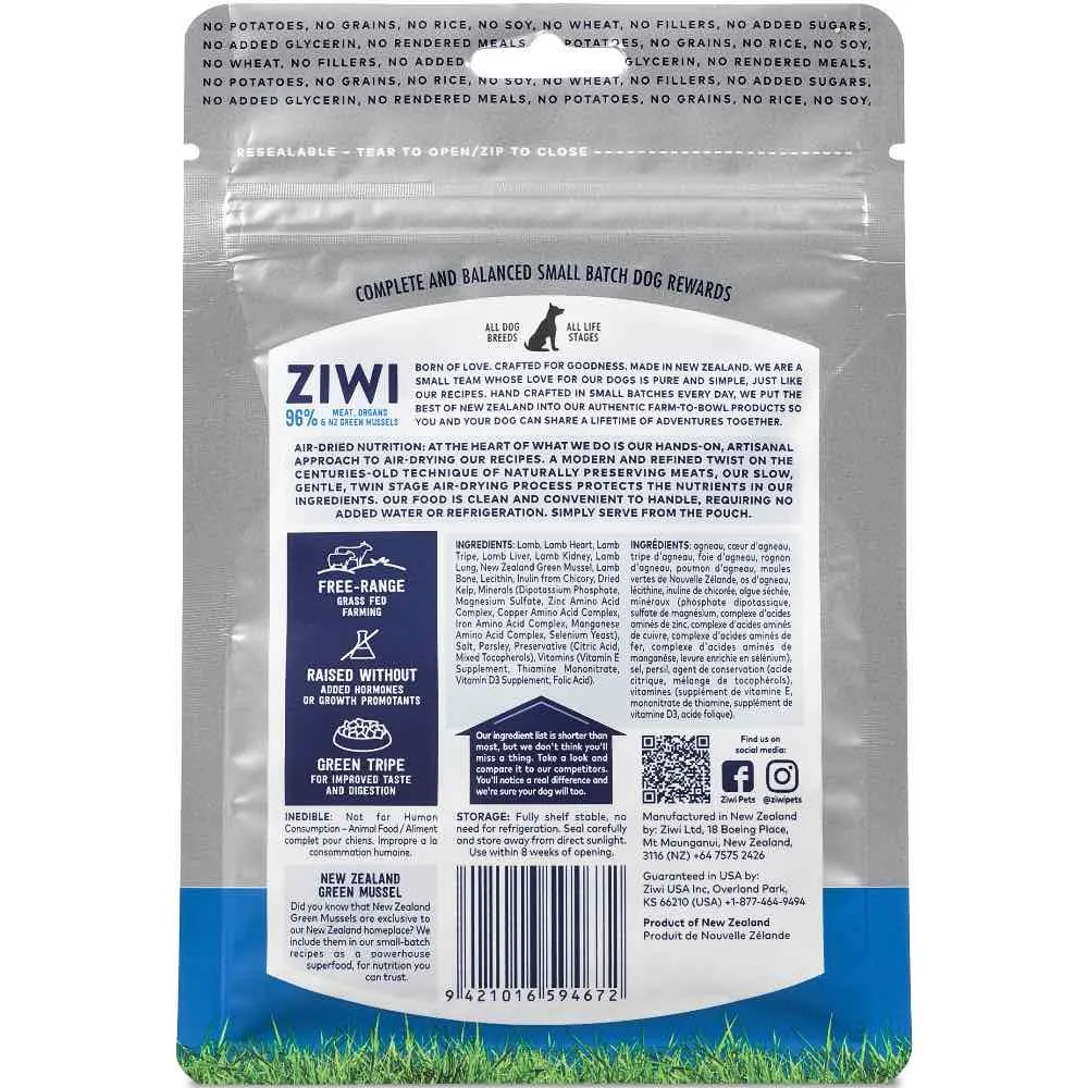 Ziwi Peak Good Dog Rewards Lamb Dog Treats 85g