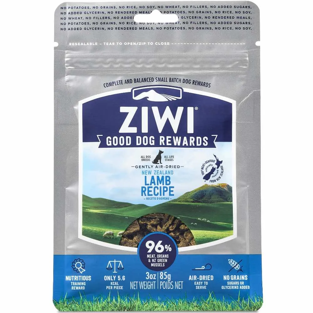 Ziwi Peak Good Dog Rewards Lamb Dog Treats 85g